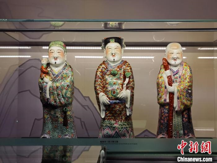 福祿壽三星人物立像?！∩虾Ｊ袣v史博物館 供圖