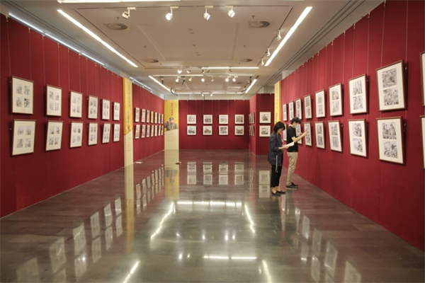 展覽現(xiàn)場。出版社供圖