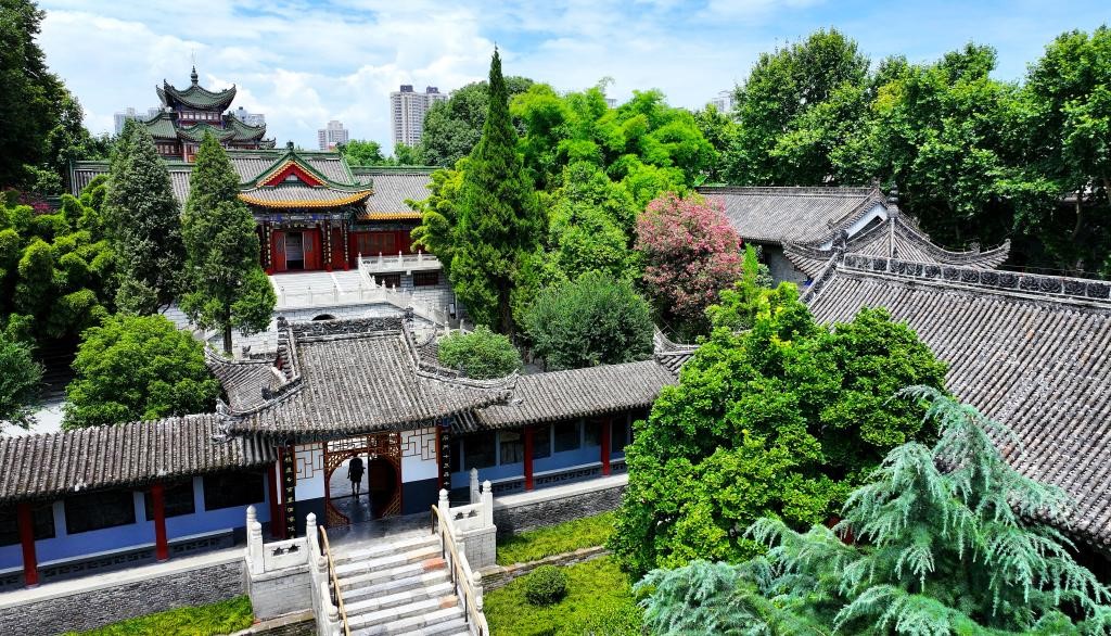近日拍攝的陜西省漢中市博物館。新華社記者 劉瀟 攝