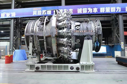太行110重型燃機。受訪者供圖
