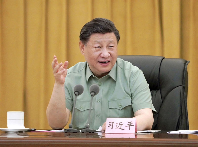 2023年7月26日，習(xí)近平到西部戰(zhàn)區(qū)空軍視察。