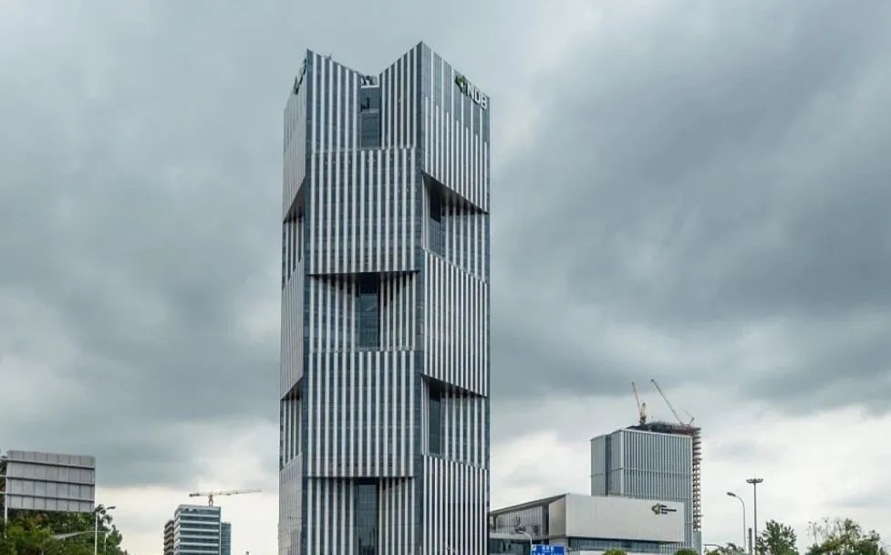 上海浦東新區(qū)，金磚國家新開發(fā)銀行總部大樓。