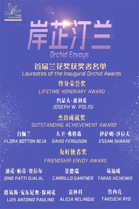 首屆蘭花獎(jiǎng)獲獎(jiǎng)?wù)呙麊巍?巴西圣保羅州立大學(xué)孔子學(xué)院供圖。（來源：人民畫報(bào)）