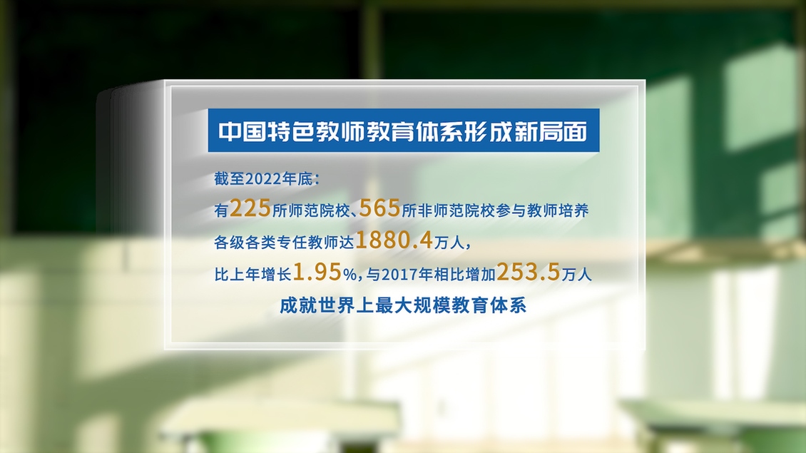 開學(xué)第一課丨【總書記的教書育人觀】建設(shè)教育強(qiáng)國(guó)，健全中國(guó)特色教師教育體系