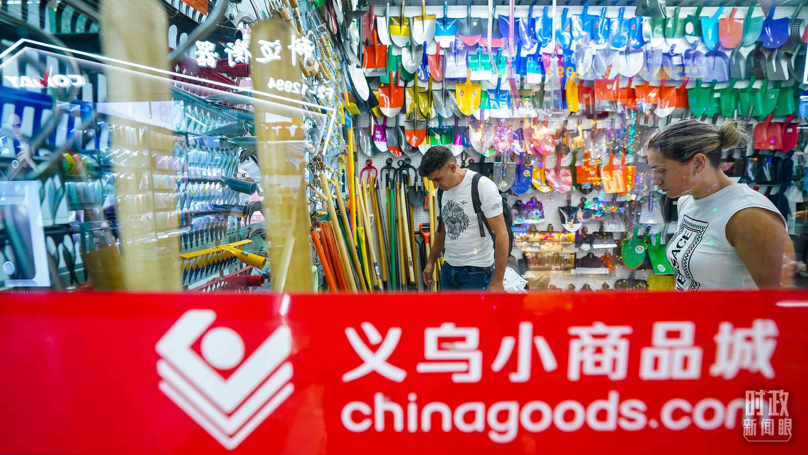 △浙江省義烏國際商貿(mào)城。（總臺國廣記者李晉拍攝）