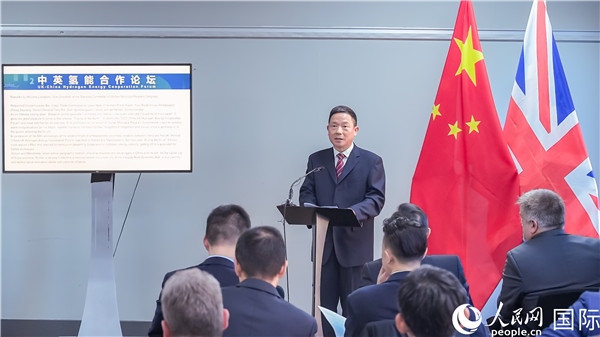 武漢市人大常委會副主任龍良文致辭。人民網(wǎng) 郭錦標攝