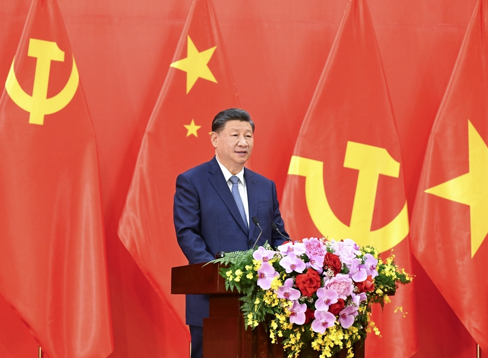 習(xí)近平總書記發(fā)表題為《賡續(xù)傳統(tǒng)友誼，開創(chuàng)中越命運(yùn)共同體建設(shè)新征程》的重要講話。