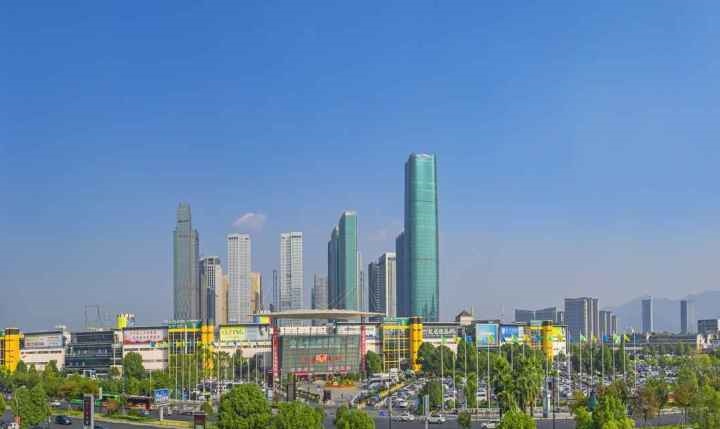 義烏城市風貌。義烏市委宣傳部供圖