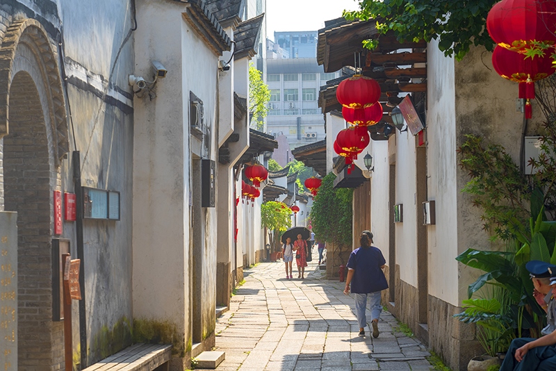 2019年6月28日，福建福州，三坊七巷風(fēng)光。