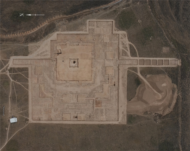 四角坪遺址平面圖。中國(guó)文物報(bào)社供圖
