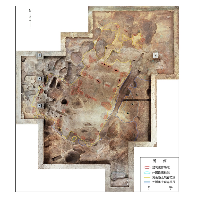 屈家?guī)X文化大型建筑F38正射影像。中國文物報(bào)社供圖