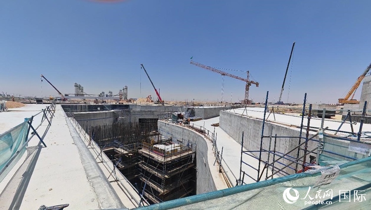 德拉伊耶門項目建設(shè)場景。艾哈邁德攝