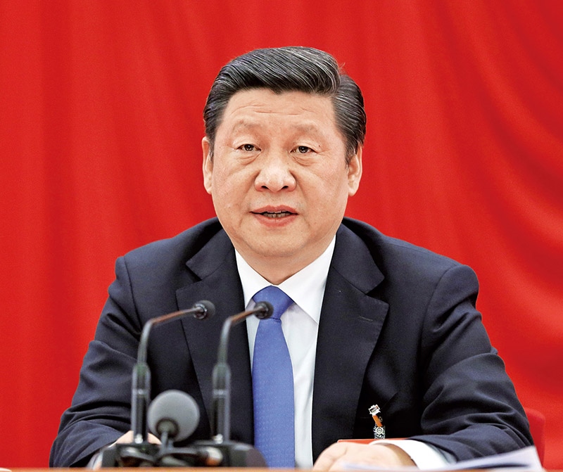 中國共產(chǎn)黨第十八屆中央委員會(huì)第三次全體會(huì)議，于2013年11月9日至12日在北京舉行。全會(huì)由中央政治局主持，中央委員會(huì)總書記習(xí)近平作重要講話。 新華社記者 蘭紅光/攝