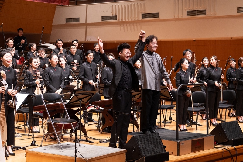中國音樂學(xué)院第四屆學(xué)生管弦樂作曲比賽決賽音樂會(huì)上演。校方供圖