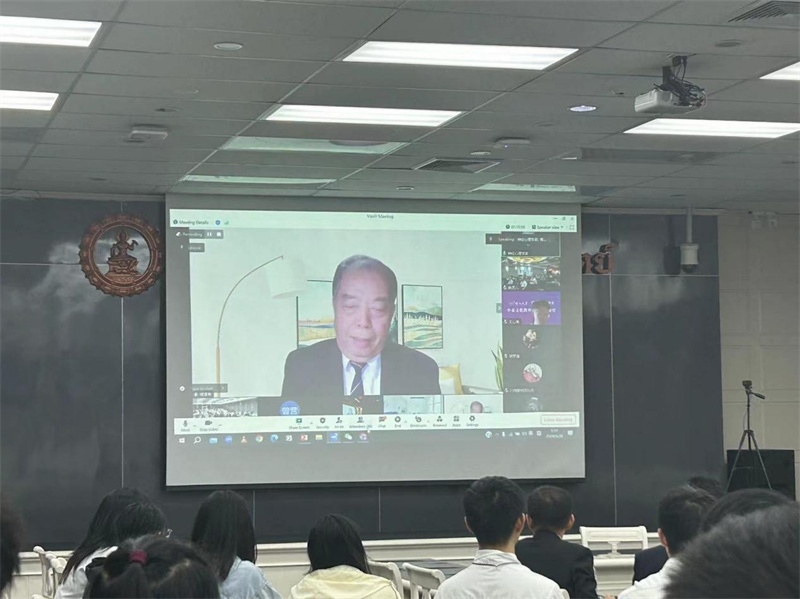 傅增有教授講座。