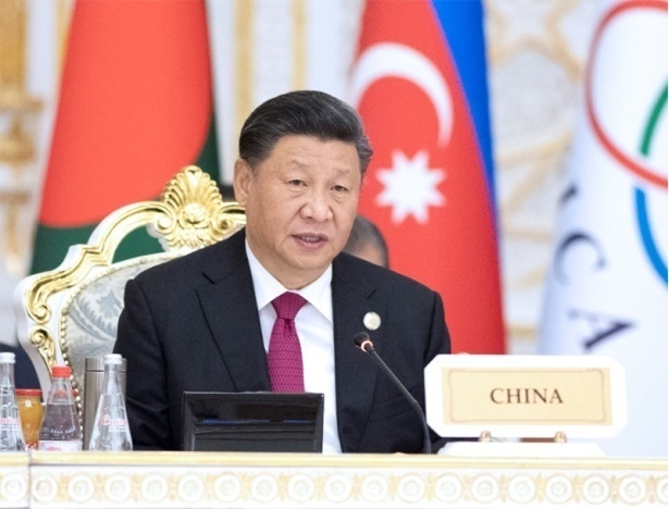 2019年6月，亞洲相互協(xié)作與信任措施會議第五次峰會在塔吉克斯坦首都杜尚別舉行。國家主席習(xí)近平出席峰會并發(fā)表題為《攜手開創(chuàng)亞洲安全和發(fā)展新局面》的重要講話。新華社記者 謝環(huán)馳 攝