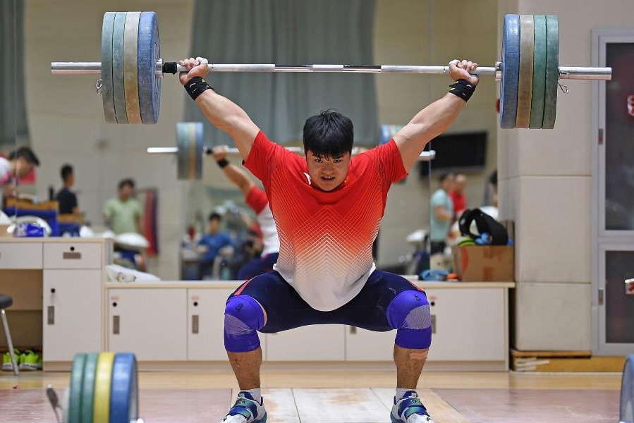 5月10日，國家隊選手劉煥華在訓練中。新華社記者 侯昭康 攝