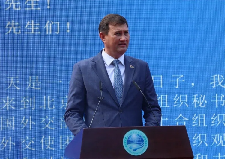白俄羅斯外交部長馬克西姆·雷任科夫出席活動并致辭。主辦方供圖