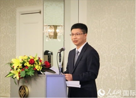 深圳市委常委、組織部部長(zhǎng)程步一致辭。人民網(wǎng) 許可攝