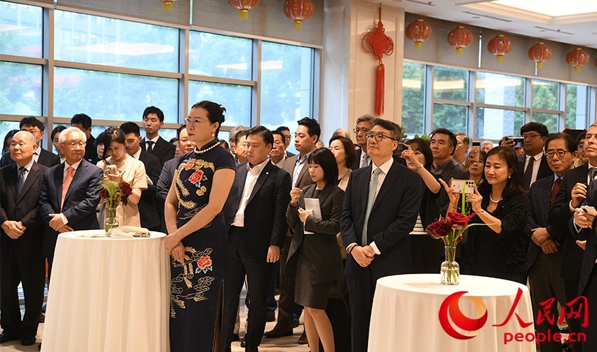 招待會現(xiàn)場。人民網 李帆攝