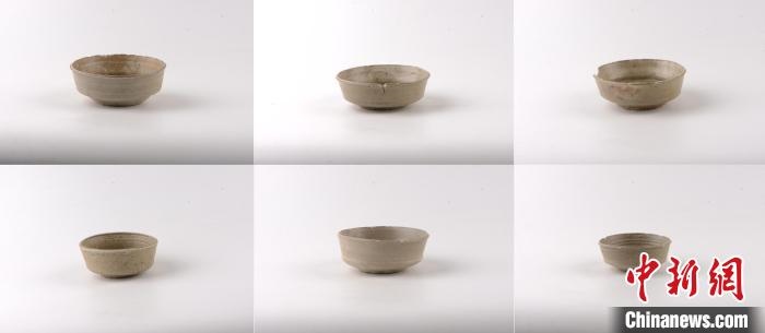 商周時(shí)期原始瓷碗。 寧波市文化遺產(chǎn)管理研究院供圖