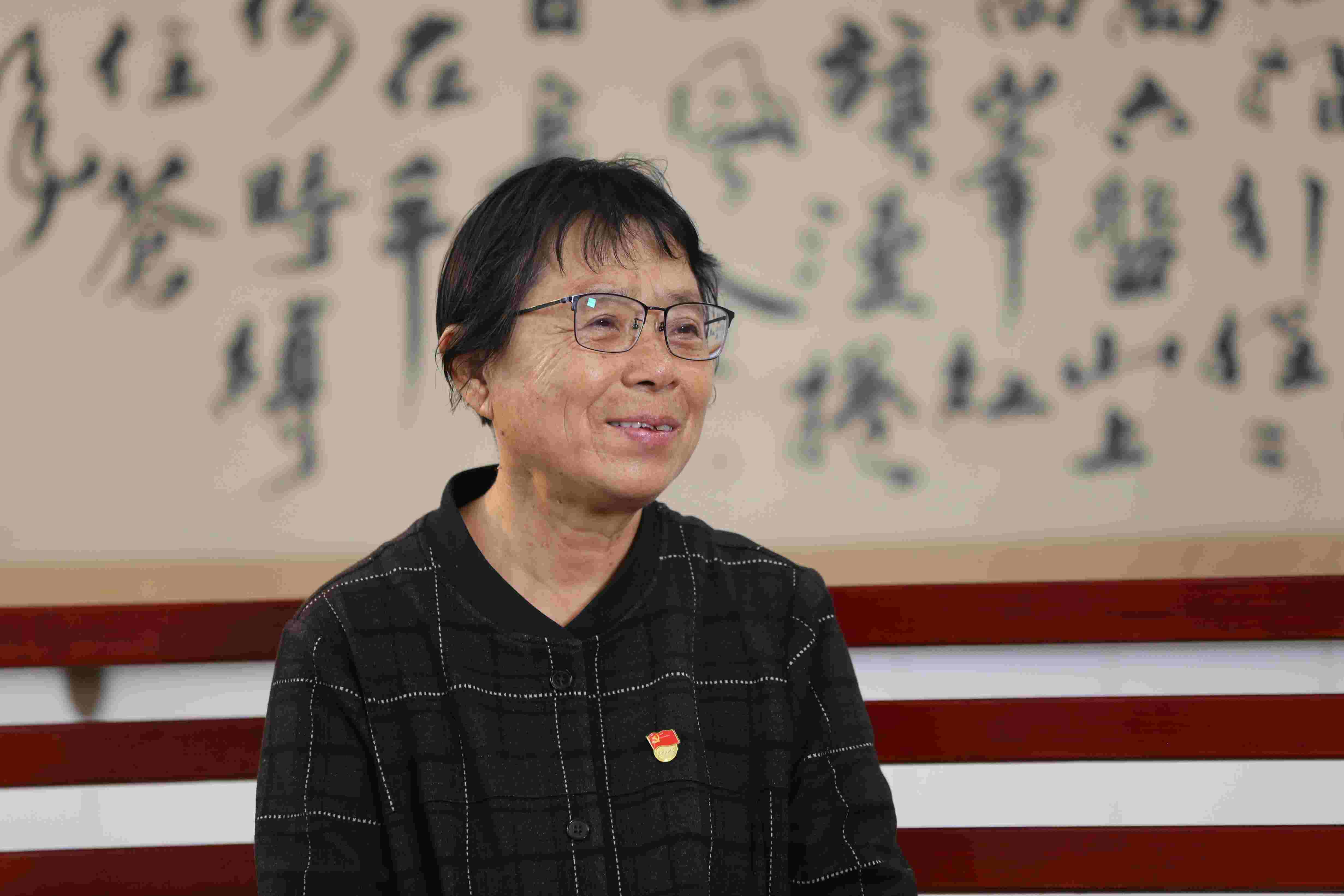 張桂梅。人民網(wǎng)記者 李發(fā)興攝