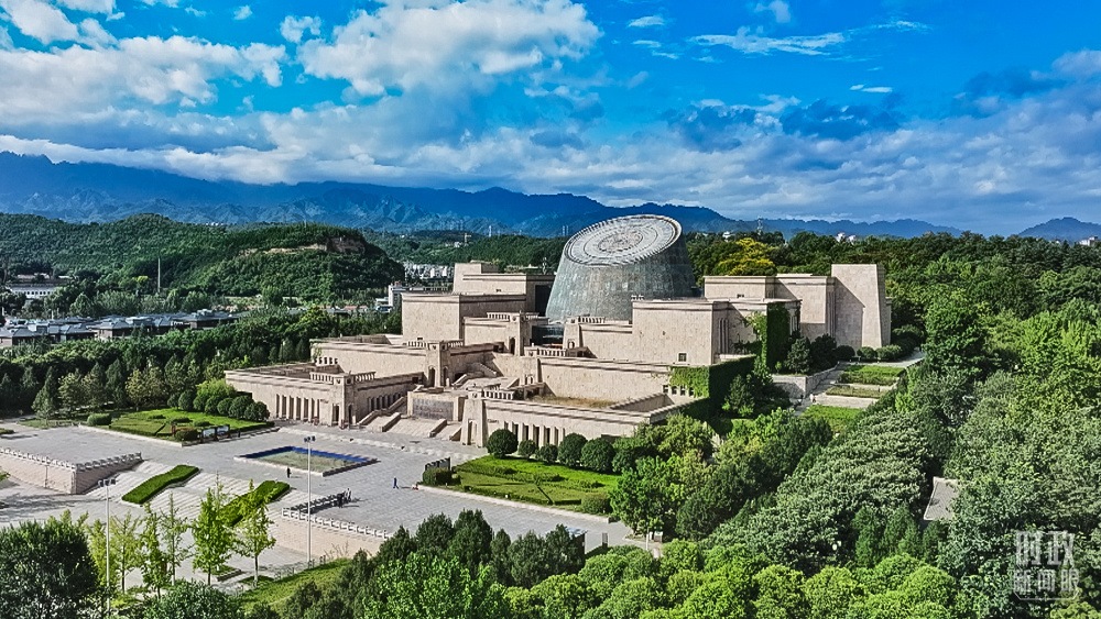 △ 寶雞青銅器博物院。（總臺記者趙振凱拍攝）