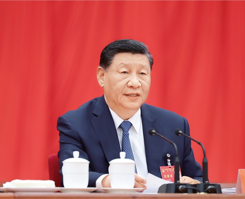 中國共產(chǎn)黨第二十屆中央委員會第三次全體會議，于2024年7月15日至18日在北京舉行。中央委員會總書記習(xí)近平作重要講話。 新華社記者 鞠鵬/攝