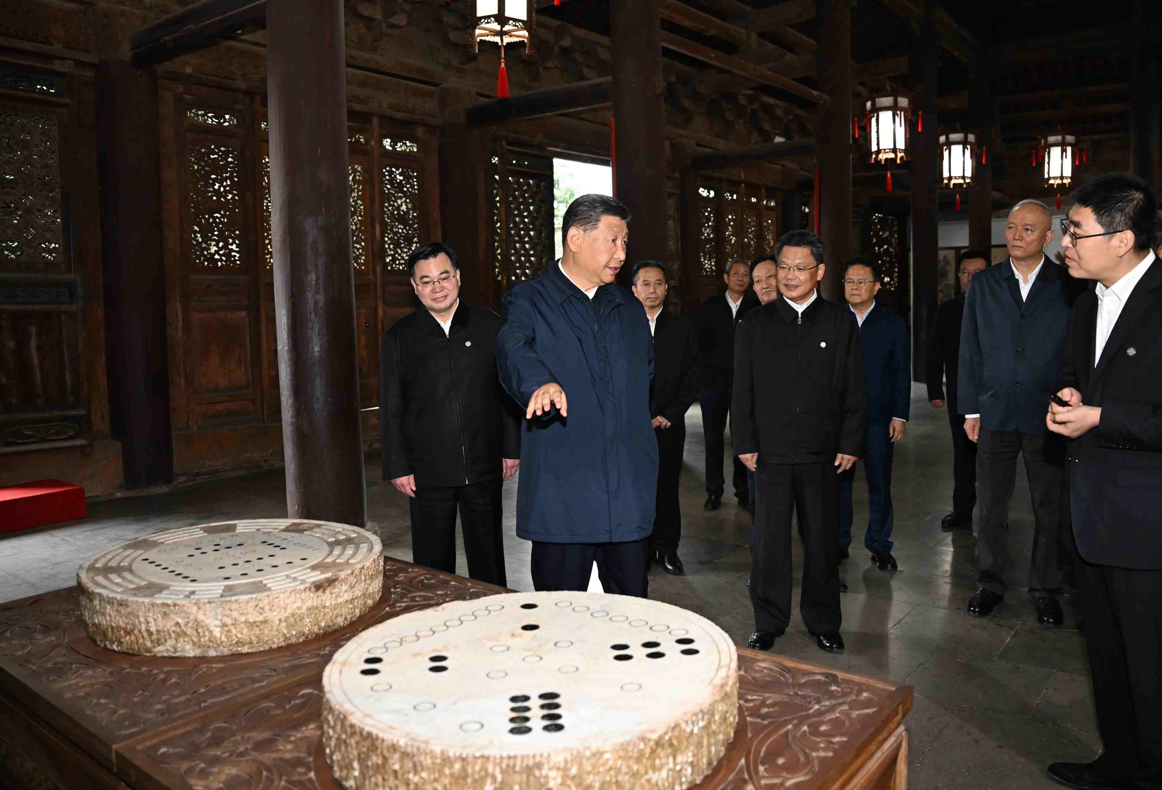 2024年9月10日，習近平總書記在甘肅天水考察了全國重點文物保護單位伏羲廟。