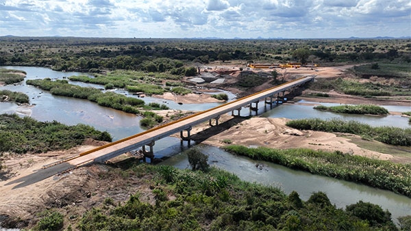 莫桑比克魯里奧大橋。中國(guó)電建供圖