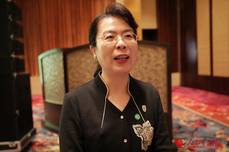 北京外國語大學(xué)亞洲學(xué)院院長、中國馬來研究中心主任蘇瑩瑩教授接受人民網(wǎng)采訪。人民網(wǎng) 王婧攝