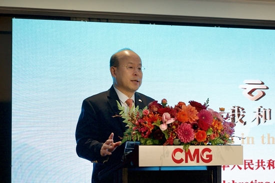 中國駐澳大利亞大使肖千出席活動并致辭。張舒惠攝