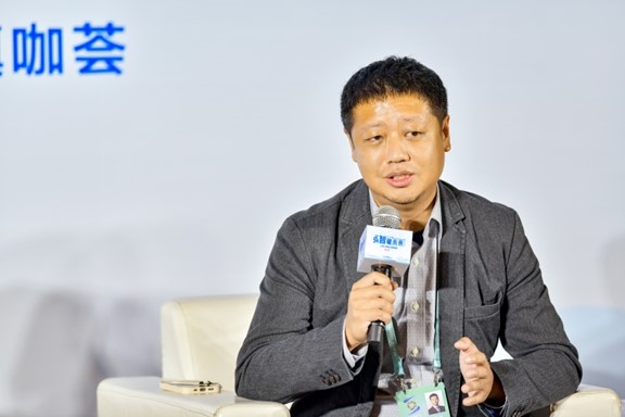 星云智慧機(jī)器人副總裁李明。 人民網(wǎng) 任峰濤攝