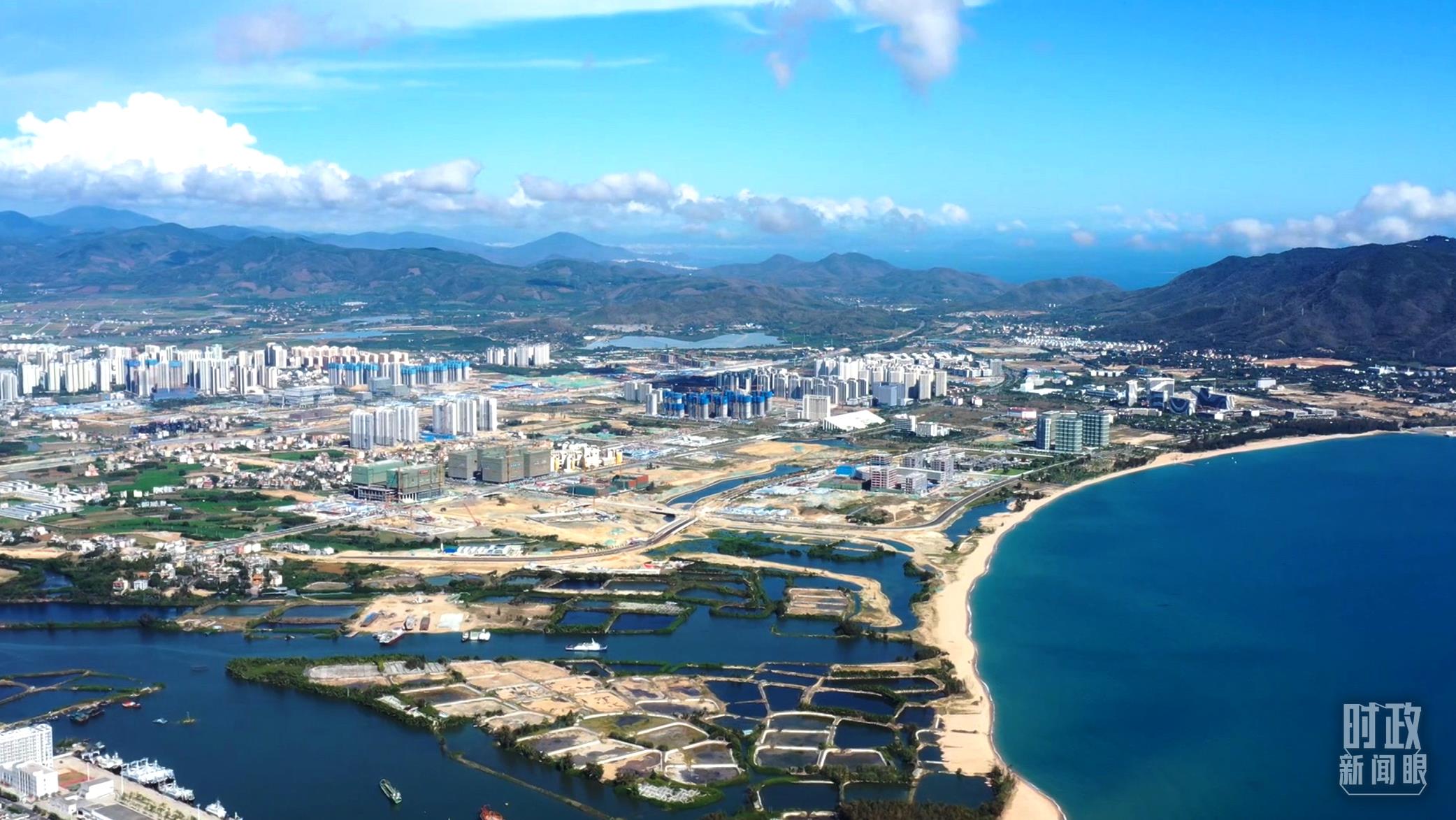 海南崖州灣科技城。（總臺(tái)記者張偉克拍攝）