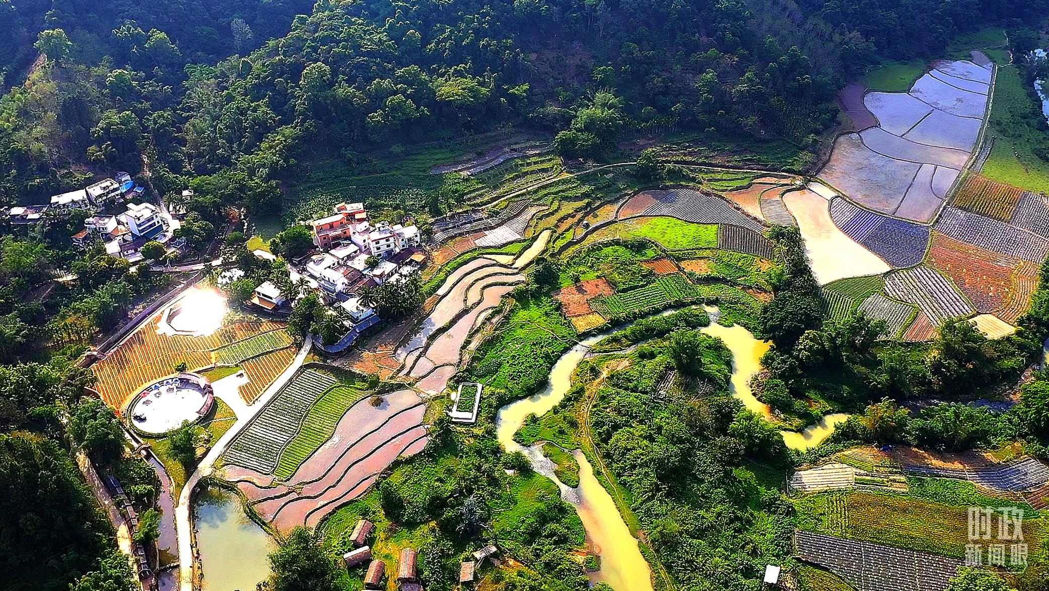 海南省五指山市水滿鄉(xiāng)毛納村。（總臺(tái)央視記者劉琦拍攝）