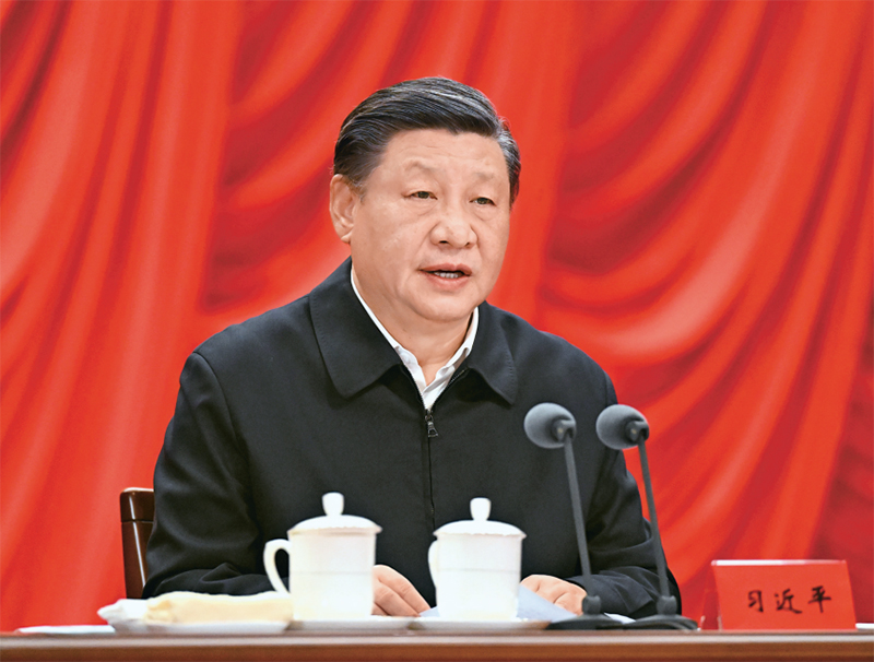 2023年2月7日，新進(jìn)中央委員會(huì)的委員、候補(bǔ)委員和省部級(jí)主要領(lǐng)導(dǎo)干部學(xué)習(xí)貫徹習(xí)近平新時(shí)代中國(guó)特色社會(huì)主義思想和黨的二十大精神研討班在中央黨校（國(guó)家行政學(xué)院）開(kāi)班。中共中央總書(shū)記、國(guó)家主席、中央軍委主席習(xí)近平在開(kāi)班式上發(fā)表重要講話。 新華社記者 李學(xué)仁/攝