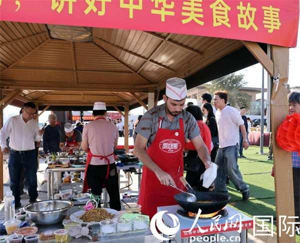 參賽一景。人民網(wǎng)記者管克江攝