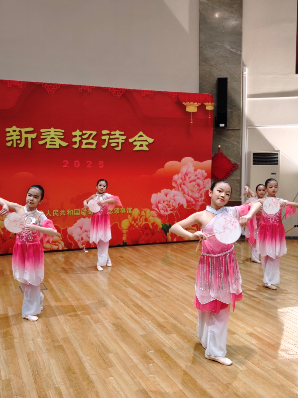 兒童舞蹈表演。中國(guó)駐哥德堡總領(lǐng)館供圖