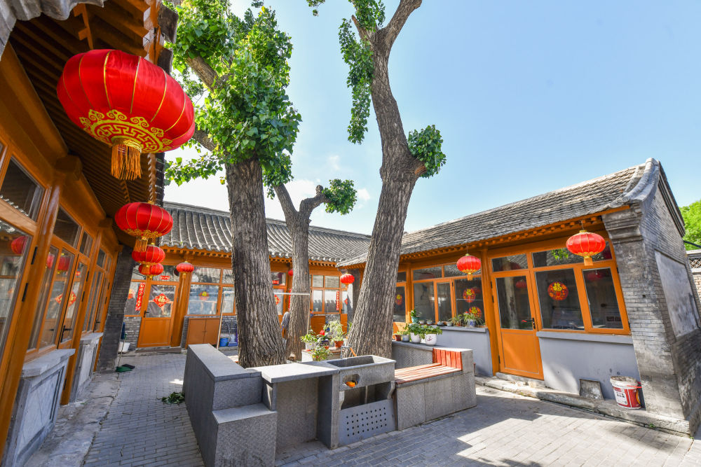 草廠胡同景觀。（受訪者供圖）