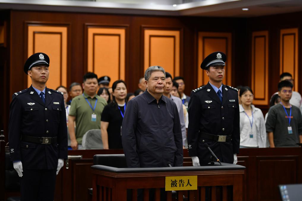 現(xiàn)場圖。（廣西壯族自治區(qū)南寧市中級人民法院供圖）